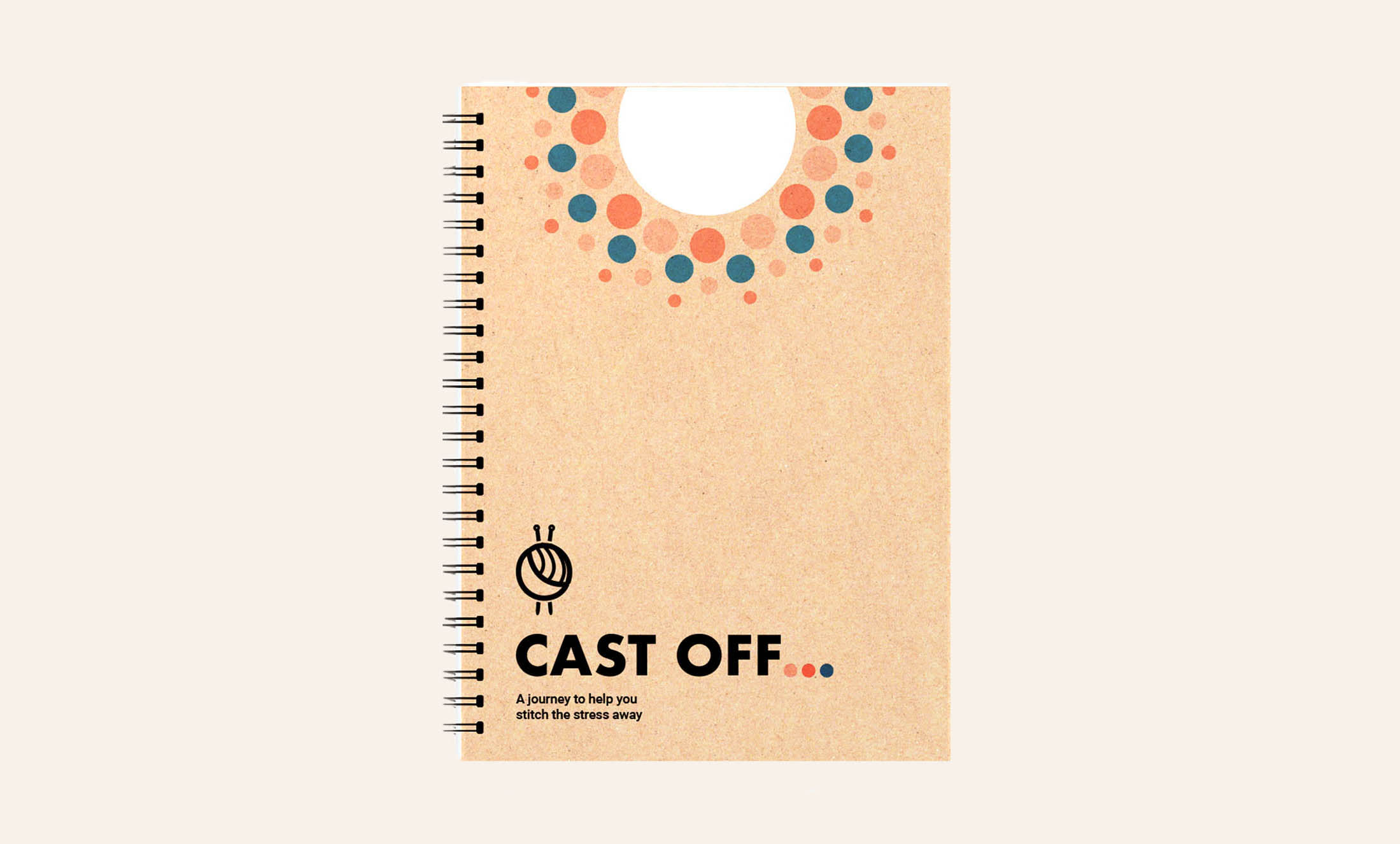 cast off knitting kit daily booklet